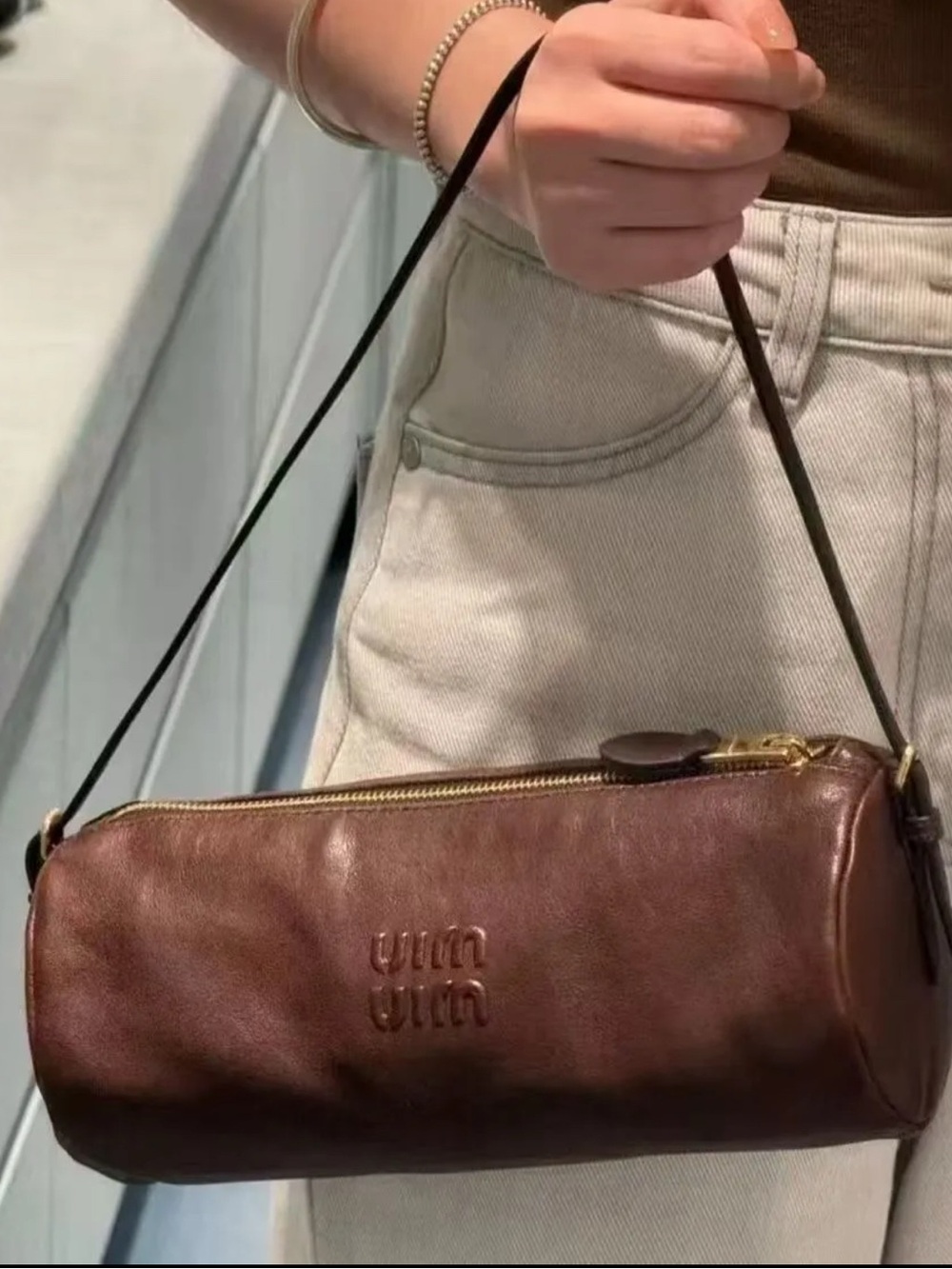Fashion Miu Miu Brown shoulder bag